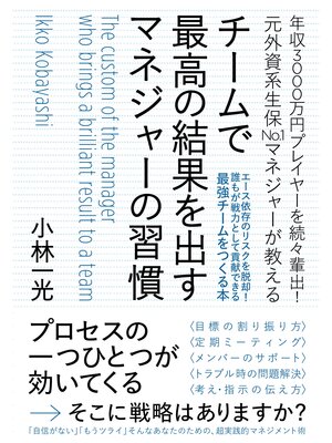cover image of チームで最高の結果を出すマネジャーの習慣